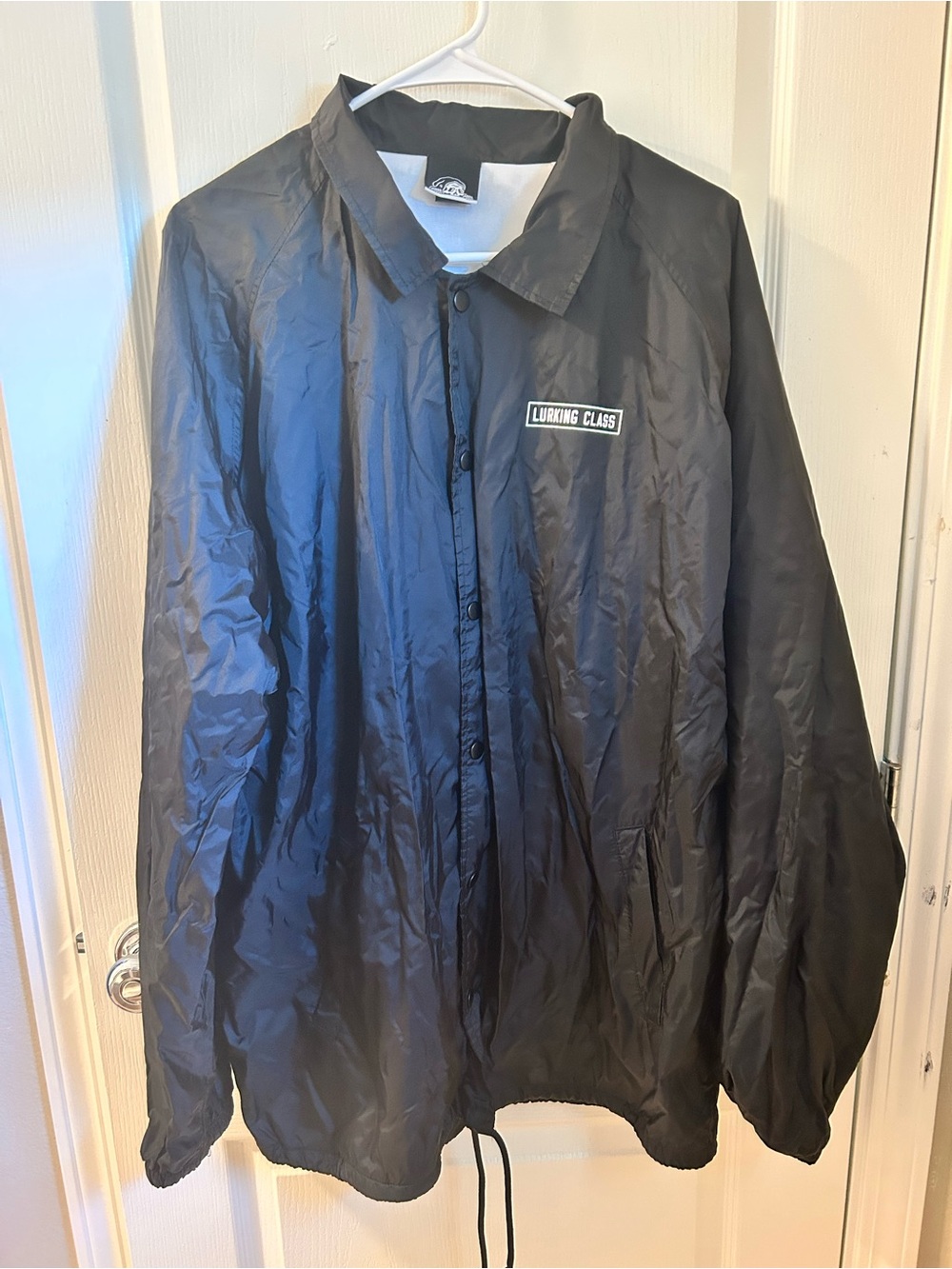 Lurking Class Men's Black Windbreaker Jacket